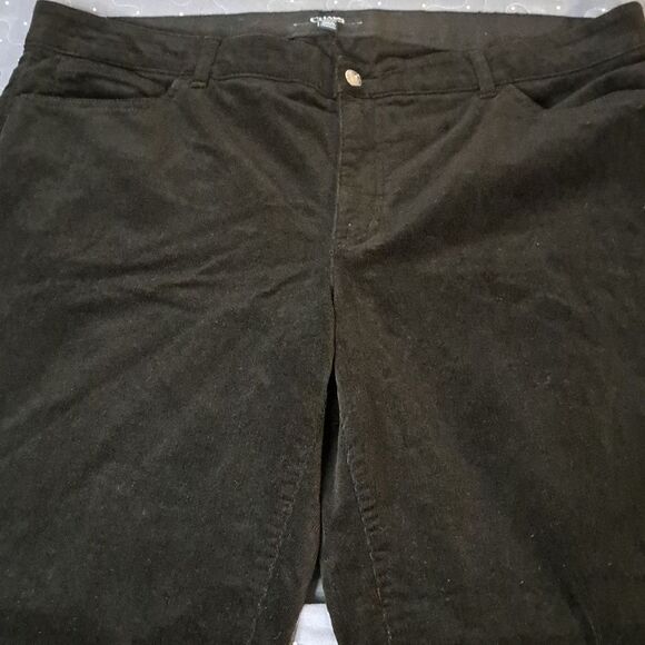 CHAPS Stylish Black Pants size 20W - Picture 2 of 6